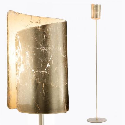 PAPIRO PIANTANA MADE IN ITALY IN VETRO ALTEZZA CM 185 IN 5 FINITURE COLORE Selene Illuminazione - Cristalensi Shop Online