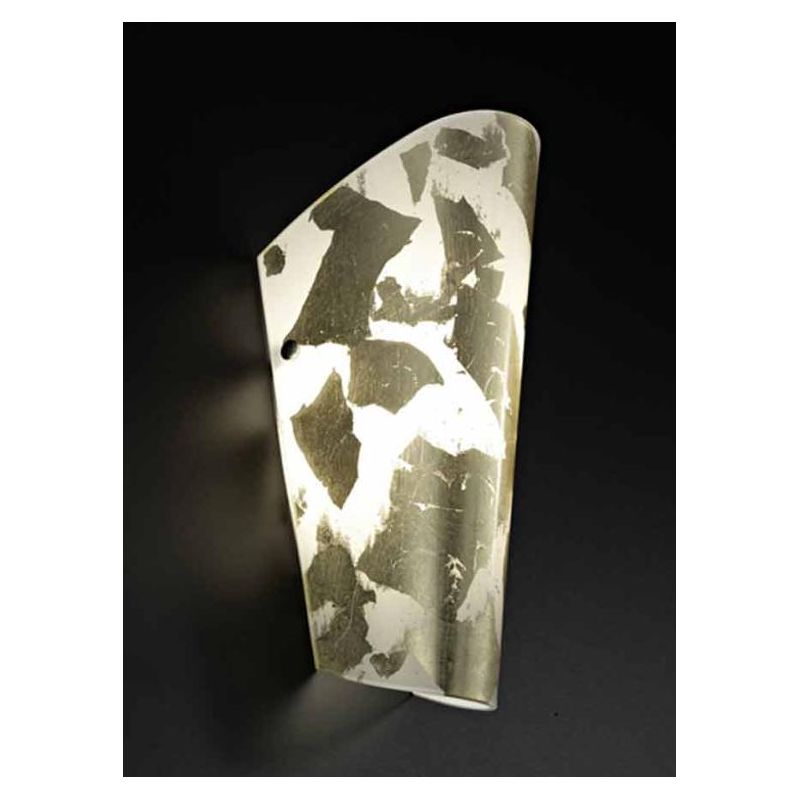 APPLIQUE BLOOM IN VETRO IN 6 FINITURE COLORE MADE IN ITALY Selene Illuminazione - Cristalensi Shop Online