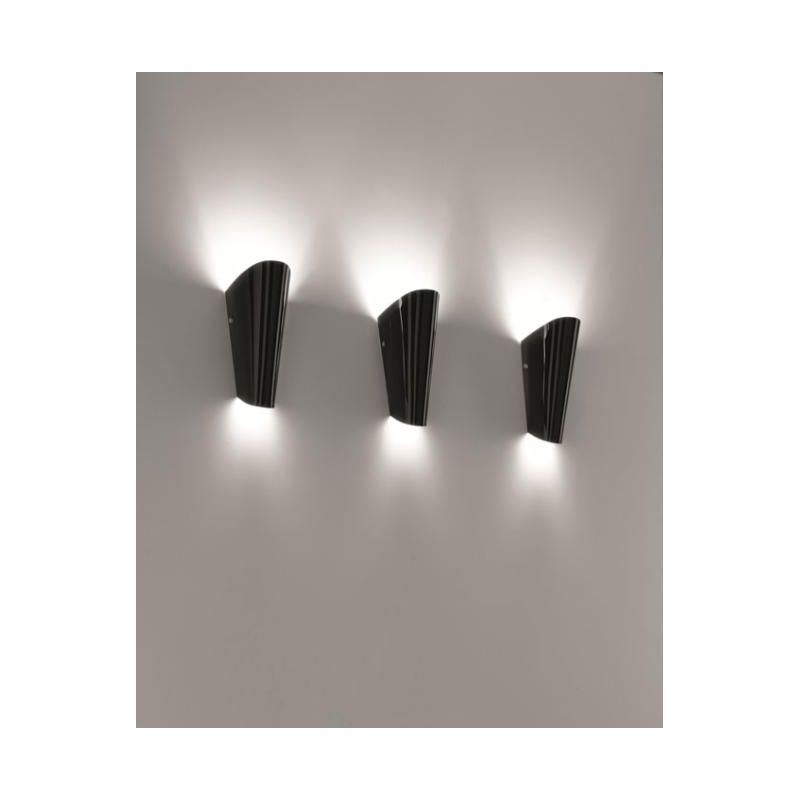 APPLIQUE BLOOM IN VETRO IN 6 FINITURE COLORE MADE IN ITALY Selene Illuminazione - Cristalensi Shop Online
