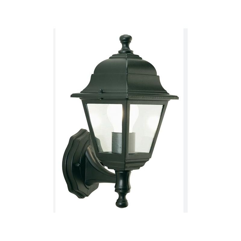 NANO LANTERNA BIANCA O NERA ESTERNO ALLUMINIO DIFFUSORI VETRO ECONOMICA Sovil - Cristalensi Shop Online