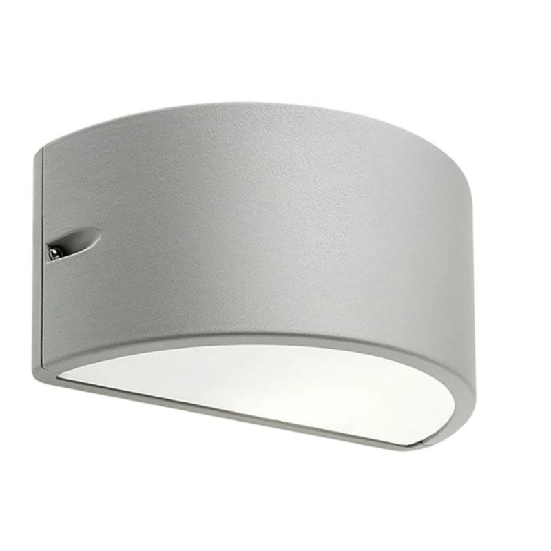 UMBE CHIUSA APPLIQUE DA ESTERNO IP54 BIANCA ANTRACITE CORTEN GRIGIO ALLUMINIO ECONOMICA Sovil - Cristalensi Shop Online