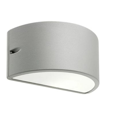 UMBE CHIUSA APPLIQUE DA ESTERNO IP54 BIANCA ANTRACITE CORTEN GRIGIO ALLUMINIO ECONOMICA Sovil - Cristalensi Shop Online