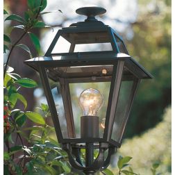 ELEGANCE LAMPIONE PER ESTERNO H241 IN ALLUMINIO ANTRACITE E DIFFUSORI IN VETRO Sovil - Cristalensi Shop Online 2