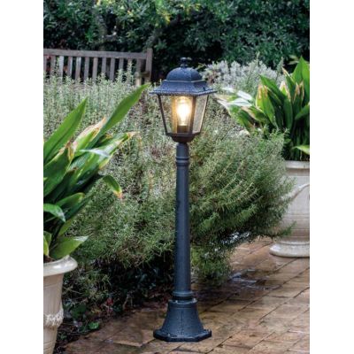 AMALFI PALO ESTERNO PICCOLO IN ALLUMINIO NERO ALTEZZA 114 CM DI SOVIL Sovil - Cristalensi Shop Online