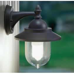 RONDO' LAMPADA DA PARETE IN ALLUMINIO VERNICIATA DI BIANCO O ANTRACITE ECONOMICA Sovil - Cristalensi Shop Online