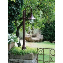 LAMPARA PALETTO PER ESTERNO RUGGINE O NERO ALTEZZA 135 CM DI SOVIL Sovil - Cristalensi Shop Online 2