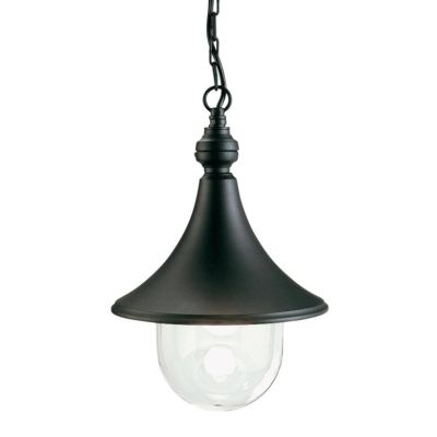 LAMPARA SOSPENSIONE IN ALLUMINIO NERA O RUGGINE CON DIFFUSORE TRASPARENTE DI SOVIL Sovil - Cristalensi Shop Online