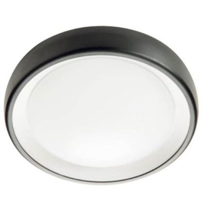 LOFT PLAFONIERA APPLIQUE MEDIA IN DUE COLORI A LED INTEGRATO SOSTITUIBILE IP65 Sovil - Cristalensi Shop Online