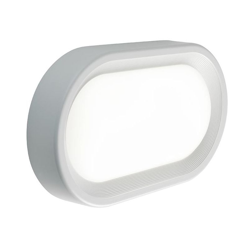ORION OVALE PICCOLA IN DUE COLORI A LED INTEGRATO SOSTITUIBILE IP65 DI SOVIL Sovil - Cristalensi Shop Online