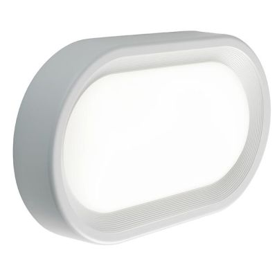 ORION OVALE PICCOLA IN DUE COLORI A LED INTEGRATO SOSTITUIBILE IP65 DI SOVIL Sovil - Cristalensi Shop Online