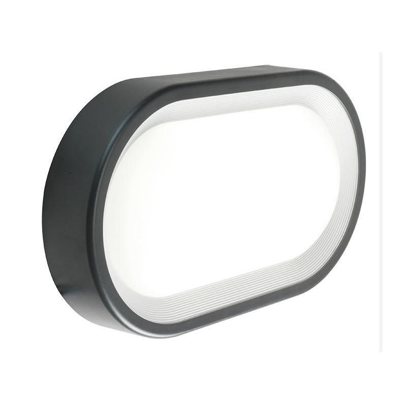 ORION OVALE PICCOLA IN DUE COLORI A LED INTEGRATO SOSTITUIBILE IP65 DI SOVIL Sovil - Cristalensi Shop Online