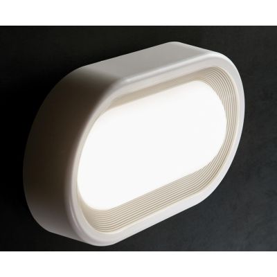 ORION OVALE PICCOLA IN DUE COLORI A LED INTEGRATO SOSTITUIBILE IP65 DI SOVIL Sovil - Cristalensi Shop Online
