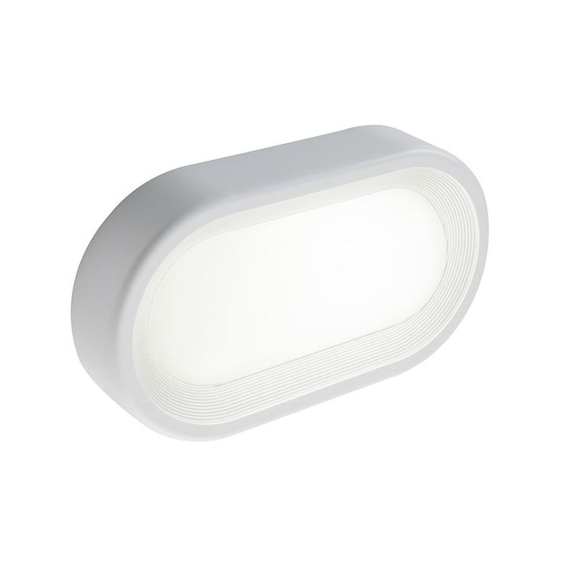 ORION OVALE GRANDE COLORE ANTRACITE O BIANCA LED INTEGRATO 18W SOSTITUIBILE IP65 Sovil - Cristalensi Shop Online
