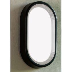ORION OVALE GRANDE COLORE ANTRACITE O BIANCA LED INTEGRATO 18W SOSTITUIBILE IP65 Sovil - Cristalensi Shop Online 2
