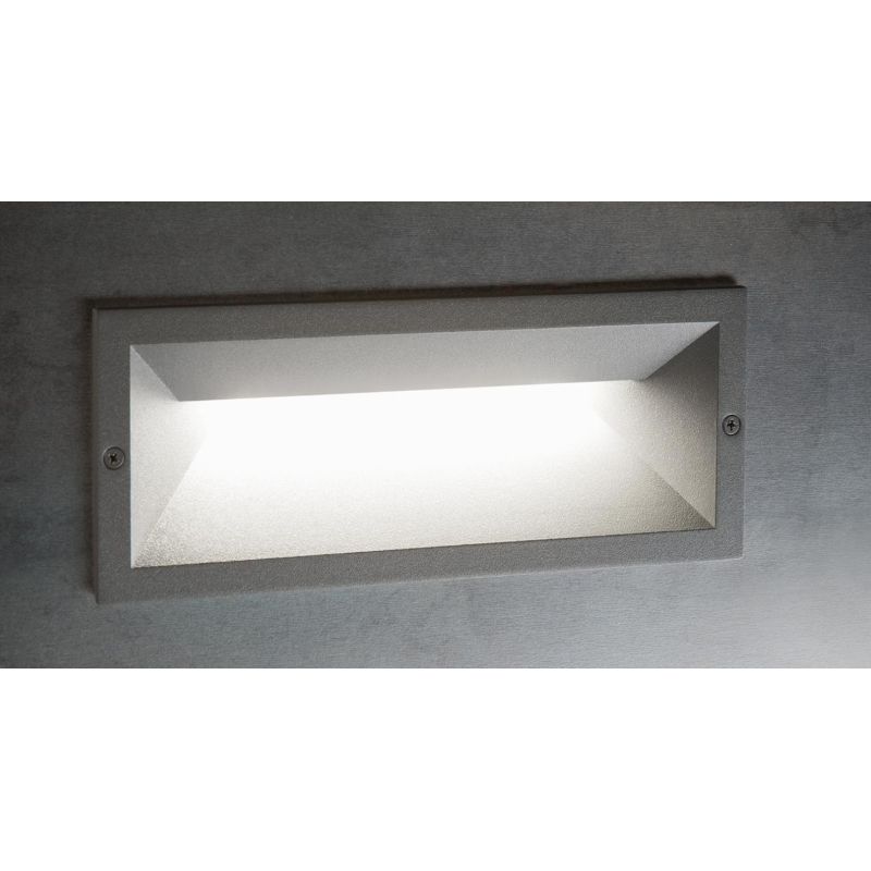 MASK SEGNAPASSO DA INCASSO ESTERNO IP65 IN ALLUMINIO DUE COLORI Sovil - Cristalensi Shop Online