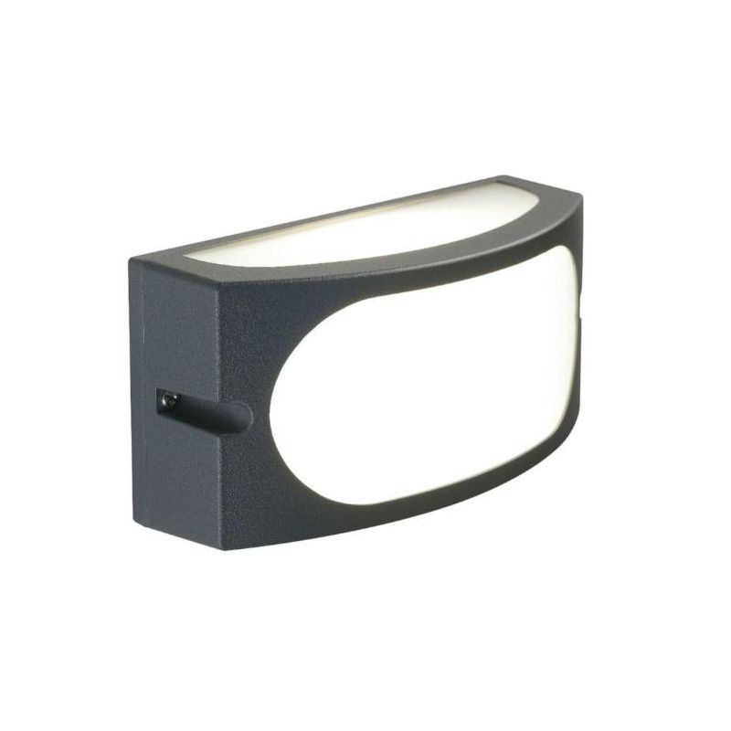 DIVE APPLIQUE DA ESTERNO IP54 MODERNA IN ALLUMINIO BIANCO ANTRACITE O MARRONE DI SOVIL Sovil - Cristalensi Shop Online