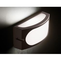 DIVE APPLIQUE DA ESTERNO IP54 MODERNA IN ALLUMINIO BIANCO ANTRACITE O MARRONE DI SOVIL Sovil - Cristalensi Shop Online 2