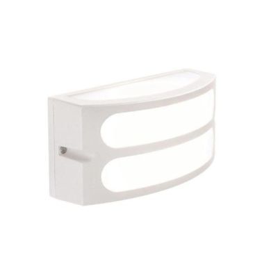 SQUBA APPLIQUE DA ESTERNO IP54 MODERNA IN ALLUMINIO BIANCO ANTRACITE O MARRONE DI SOVIL Sovil - Cristalensi Shop Online