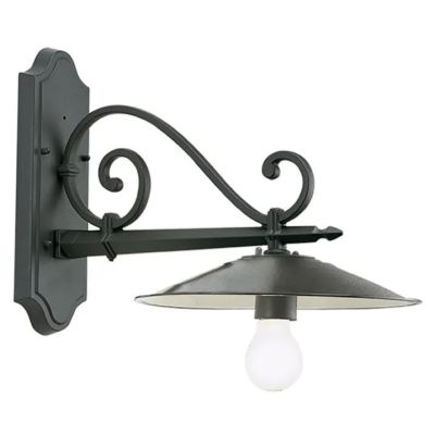 ANTIQUE LAMPADA DA PARETE PER ESTERNO IN ALLUMINIO COLORE ANTRACITE DI SOVIL Sovil - Cristalensi Shop Online
