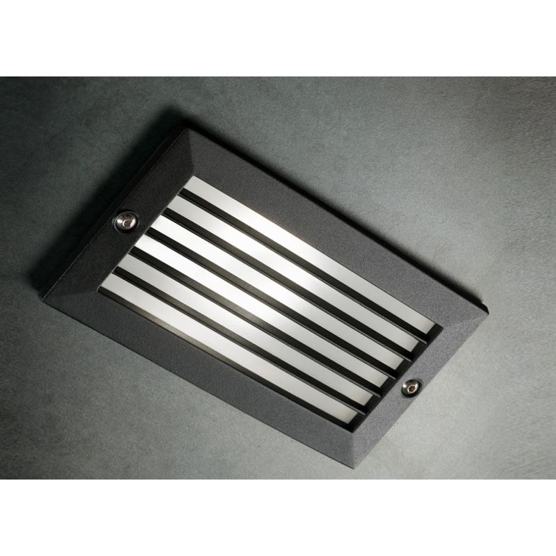 ESCAPE SEGNAPASSO DA INCASSO ESTERNO IP54 IN ALLUMINIO DUE COLORI Sovil - Cristalensi Shop Online