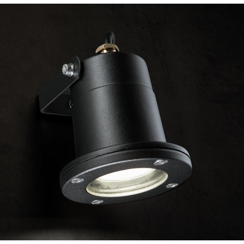 SPOT FARETTO DA ESTERNO ORIENTABILE IP55 NERO LAMPADINA GU10 DI SOVIL Sovil - Cristalensi Shop Online