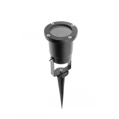 SPOT FARETTO DA ESTERNO ORIENTABILE CON PICCHETTO IP55 NERO LAMPADINA GU10 DI SOVIL Sovil - Cristalensi Shop Online