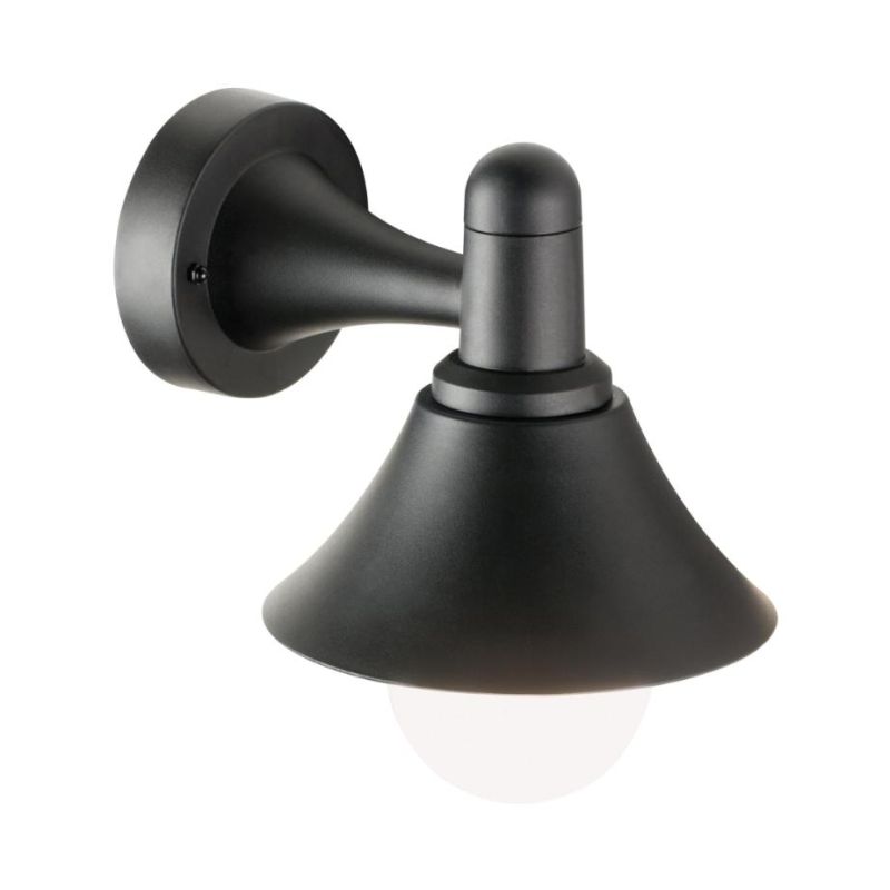 SODA APPLIQUE DA ESTERNO IN TERMOPLASTICO NERO IP44 MODERNA ECONOMICA DI SOVIL Sovil - Cristalensi Shop Online