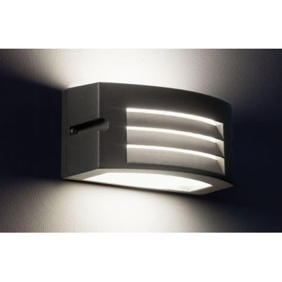 TOSCA APPLIQUE DA ESTERNO 1XE27 IN ALLUMINIO COLORE ANTRACITE IP54 Sovil - Cristalensi Shop Online