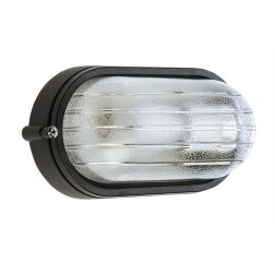 INDUSTRIALE OVALE APPLIQUE DA ESTERNI PICCOLA OVALE IP54 BIANCA O NERA CLASSICA DI SOVIL Sovil - Cristalensi Shop Online 2