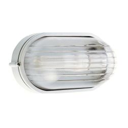 INDUSTRIALE OVALE APPLIQUE DA ESTERNI OVALE GRANDE IP54 BIANCA O NERA CLASSICA DI SOVIL Sovil - Cristalensi Shop Online 2