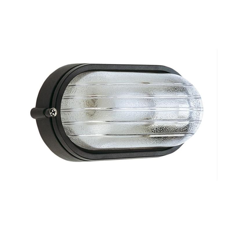 INDUSTRIALE OVALE APPLIQUE DA ESTERNI OVALE GRANDE IP54 BIANCA O NERA CLASSICA DI SOVIL Sovil - Cristalensi Shop Online