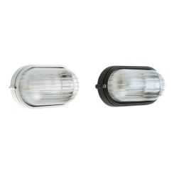 INDUSTRIALE OVALE APPLIQUE DA ESTERNI OVALE GRANDE IP54 BIANCA O NERA CLASSICA DI SOVIL Sovil - Cristalensi Shop Online