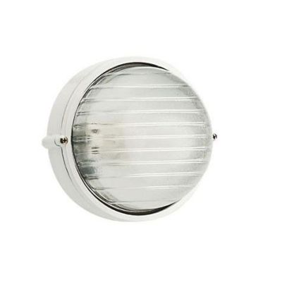INDUSTRIALE TONDA APPLIQUE DA ESTERNI PICCOLA IP54 BIANCA O NERA CLASSICA DI SOVIL Sovil - Cristalensi Shop Online