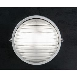 INDUSTRIALE TONDA APPLIQUE DA ESTERNI GRANDE IP54 BIANCA O NERA CLASSICA DI SOVIL Sovil - Cristalensi Shop Online 2