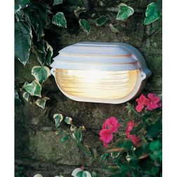 PALPEBRA OVALE APPLIQUE DA ESTERNI IP54 CON PALPEBRA BIANCA O NERA DI SOVIL Sovil - Cristalensi Shop Online 2