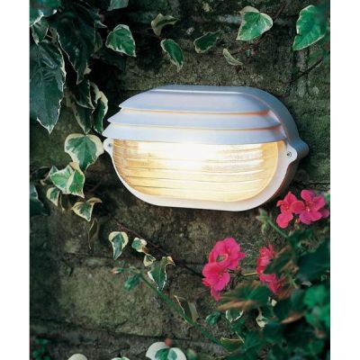 PALPEBRA OVALE APPLIQUE DA ESTERNI IP54 CON PALPEBRA BIANCA O NERA DI SOVIL Sovil - Cristalensi Shop Online