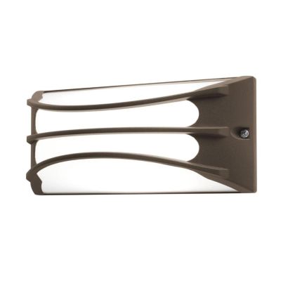 BRA APPLIQUE DA ESTERNO IP54 LUCE 3000K O 4000K IN ALLUMINIO LED 10W BIANCA ANTRACITE O MARRONE Sovil - Cristalensi Shop Online