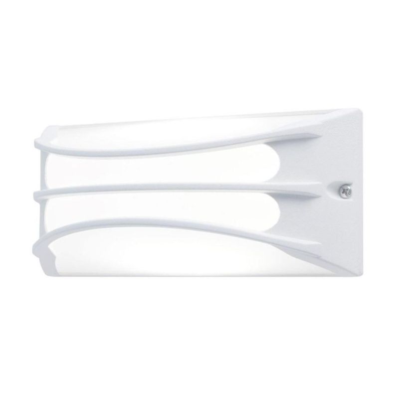 BRA APPLIQUE DA ESTERNO IP54 LUCE 3000K O 4000K IN ALLUMINIO LED 10W BIANCA ANTRACITE O MARRONE Sovil - Cristalensi Shop Online