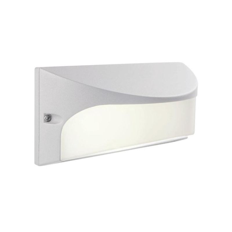 DOME APPLIQUE IN ALLUMINIO IP54 LUCE 3000K O 4000K DA ESTERNO MODERNA LED 10W BIANCA ANTRACITE O MAR Sovil - Cristalensi Shop On