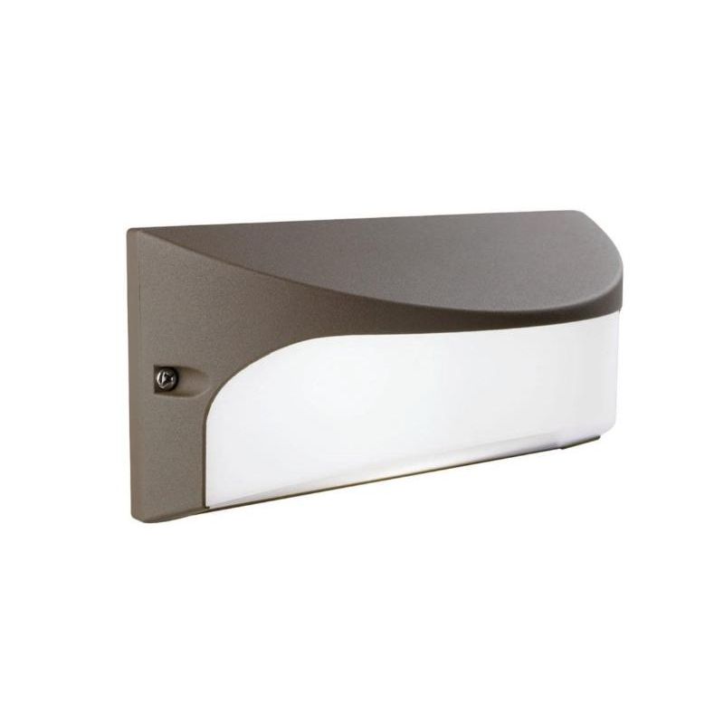 DOME APPLIQUE IN ALLUMINIO IP54 LUCE 3000K O 4000K DA ESTERNO MODERNA LED 10W BIANCA ANTRACITE O MAR Sovil - Cristalensi Shop On