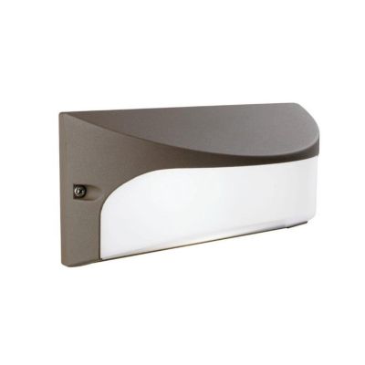 DOME APPLIQUE IN ALLUMINIO IP54 LUCE 3000K O 4000K DA ESTERNO MODERNA LED 10W BIANCA ANTRACITE O MAR Sovil - Cristalensi Shop On