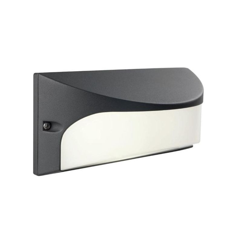 DOME APPLIQUE IN ALLUMINIO IP54 LUCE 3000K O 4000K DA ESTERNO MODERNA LED 10W BIANCA ANTRACITE O MAR Sovil - Cristalensi Shop On
