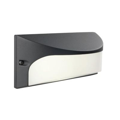 DOME APPLIQUE IN ALLUMINIO IP54 LUCE 3000K O 4000K DA ESTERNO MODERNA LED 10W BIANCA ANTRACITE O MAR Sovil - Cristalensi Shop On