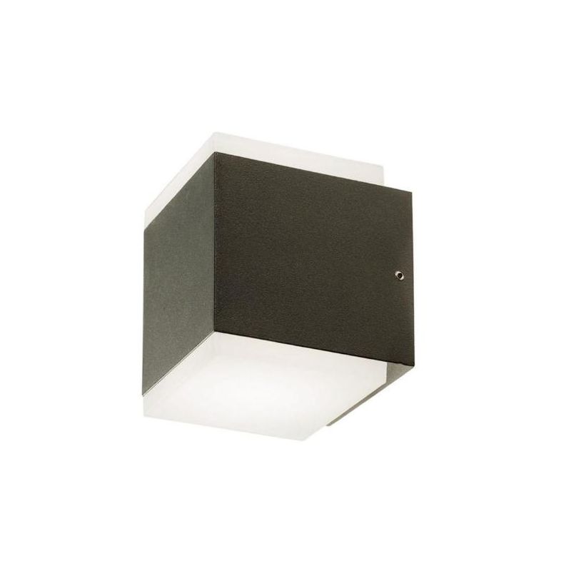 TANGO APPLIQUE DA ESTERNO MODERNA IP54 BIANCA O ANTRACITE LED 14.4W SOSTITUIBILE 3000K-4000K DI SOVIL Sovil - Cristalensi Shop O