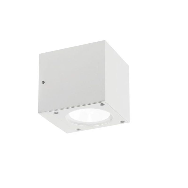 LULA FARETTO DA PARETE A CUBO IP54 LUCE 3000K-4000K LED 12W DOPPIA ILLUMINAZIONE BIANCO O ANTRACITE Sovil - Cristalensi Shop Onl