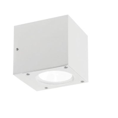 LULA FARETTO DA PARETE A CUBO IP54 LUCE 3000K-4000K LED 12W DOPPIA ILLUMINAZIONE BIANCO O ANTRACITE Sovil - Cristalensi Shop Onl