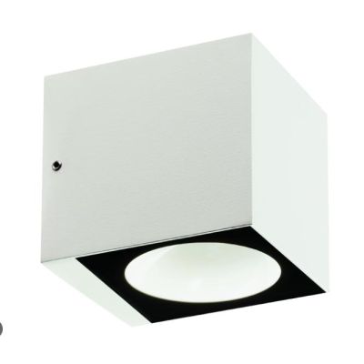 LULA PLAFONIERA A CUBO PER ESTERNI IP54 LUCE 3000K O 4000K LED 6W BIANCO O ANTRACITE DI SOVIL Sovil - Cristalensi Shop Online