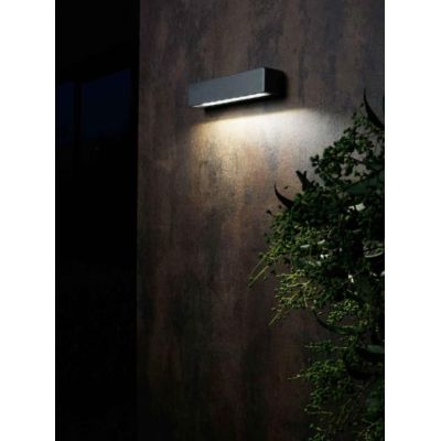 UNIT APPLIQUE SEGNAPASSO IP65 LED 9W SOSTITUIBILE IN ALLUMINIO BIANCO O ANTRACITE DI SOVIL Sovil - Cristalensi Shop Online