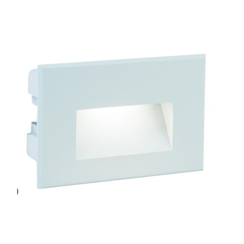 SPINA SEGNAPASSO DA INCASSO IP65 PER SCATOLA 503 SVASATO LISCO BIANCO ANTRACITE ALLUMINIO LED 3W Sovil - Cristalensi Shop Online