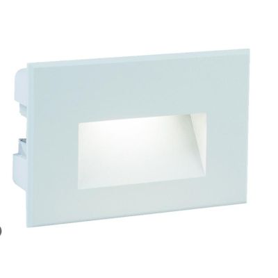 SPINA SEGNAPASSO DA INCASSO IP65 PER SCATOLA 503 SVASATO LISCO BIANCO ANTRACITE ALLUMINIO LED 3W Sovil - Cristalensi Shop Online